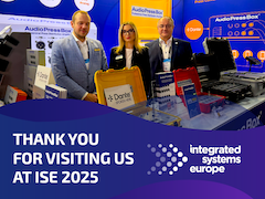 Thank you for visiting us at ISE 2025