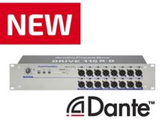Neue Dante-fähige AudioPressBox-Geräte auf der ISE 2018