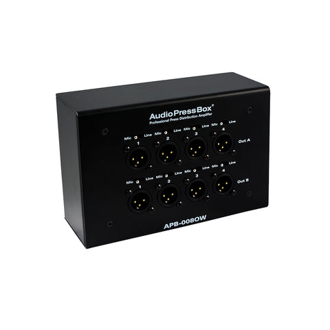 AudioPressBox APB-008 OW-EX, Passive, Fixed installation, Expander, 8 Line/MIC outputs