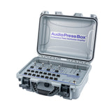 AudioPressBox APB-416 C, Active, Portable, Audio Splitter, 4 Line/MIC inputs, 16 Line/MIC outputs 