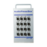 Press Box APB-116 SB, Active, Portable, Audio Splitter, 1 Line input, 16 Line/MIC outputs